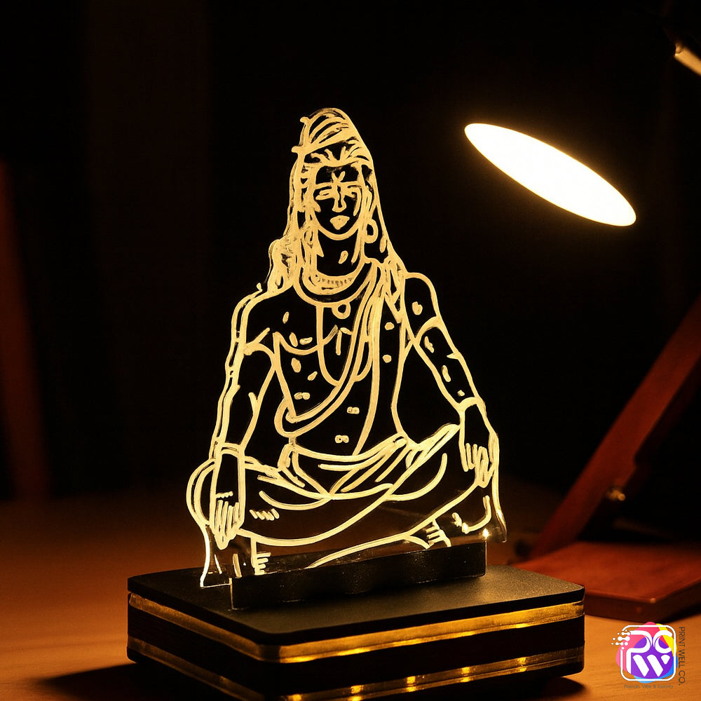 Lord Shiva LED Tabletop – Radiate Peace, Power & Spiritual Light