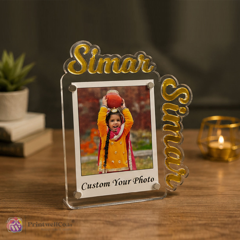 Photo frame fridge magnet