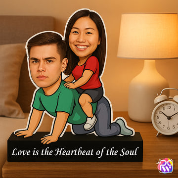 Customized Tabletop – Love is the Heartbeat of the Soul