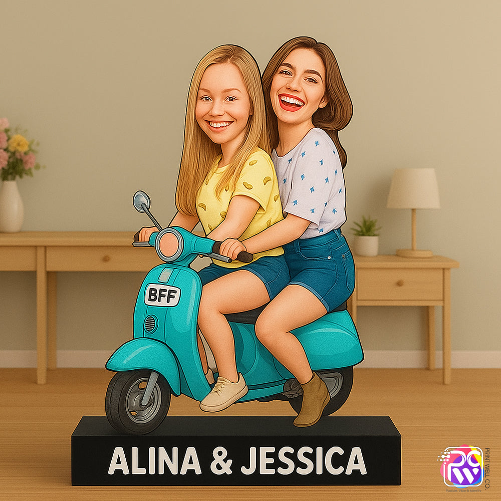 Customized Tabletop – Best Friends Forever (BFF)