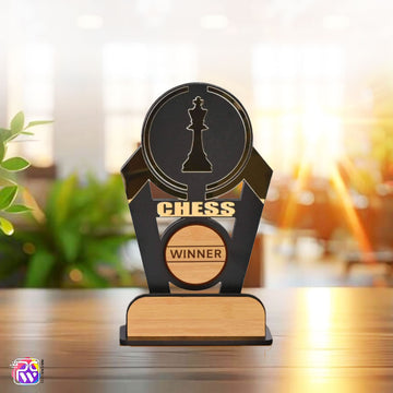 Sports Winner Trophy | Wooden Victory Award