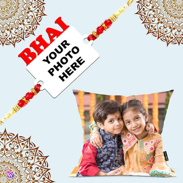 Personalized Photo Rakhi for Brother