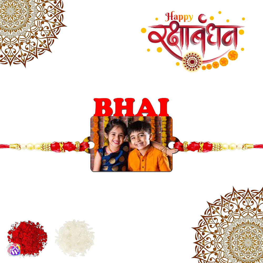 Personalized Photo Rakhi for Brother