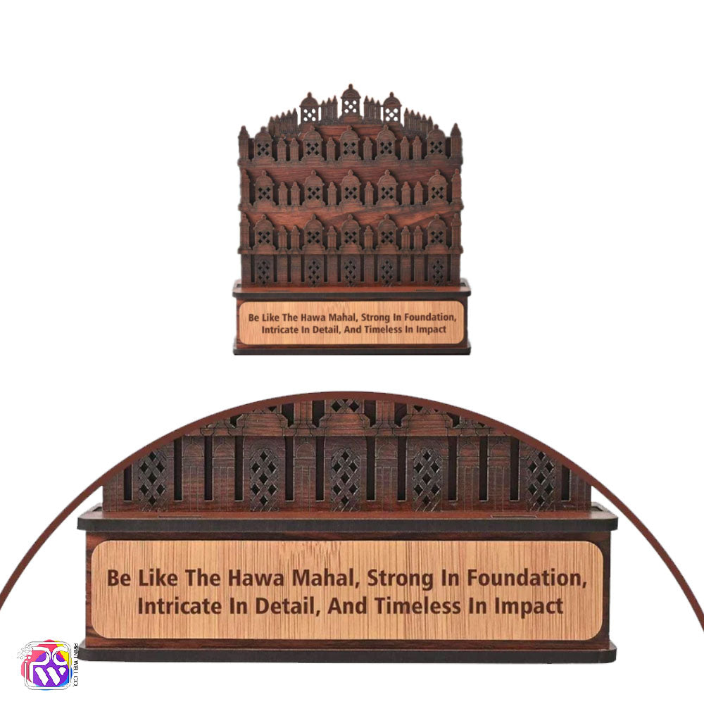 Hawa Mahal Wooden Showpiece | Jaipur-Inspired Home Décor