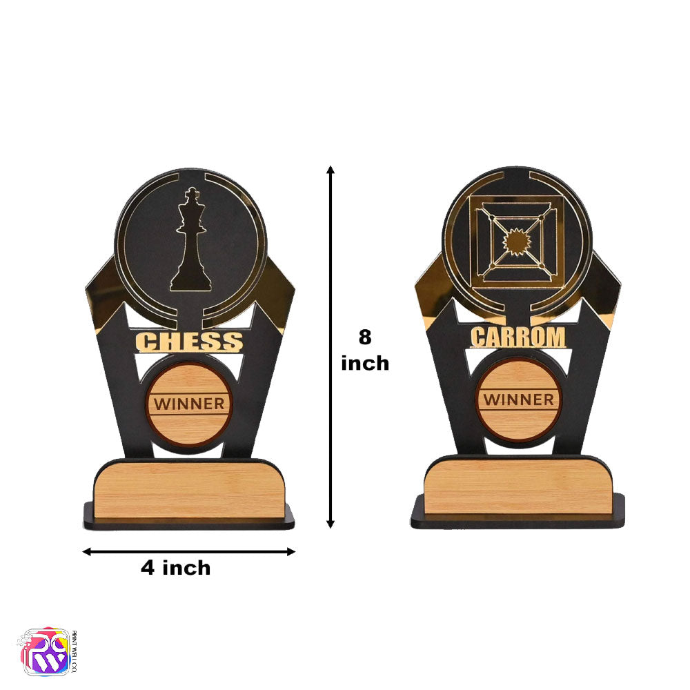 Sports Winner Trophy | Wooden Victory Award