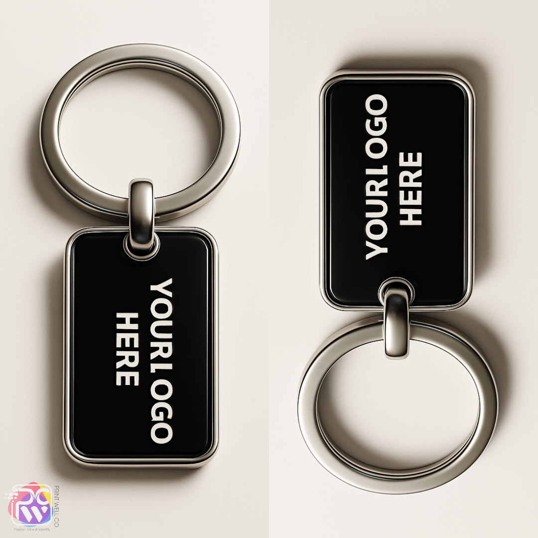 Print Well Refined Touch Keychain
