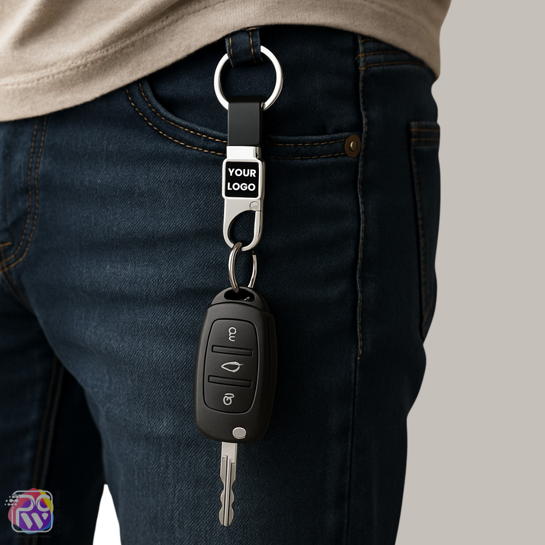 Print Well Luxe Personalized Keychain