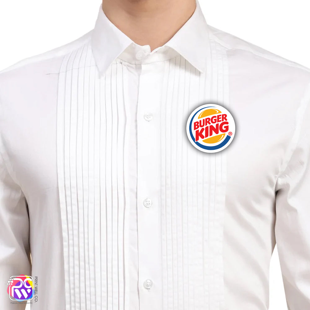 Customized MDF Name Badge – Durable, Lightweight & Professional - MAGNETIC BADGE