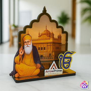Customized Guru Nanak Dev Ji Table Frame