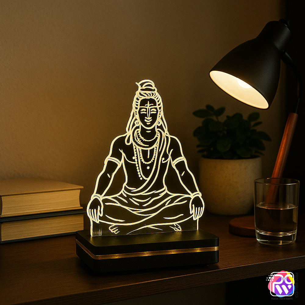 Lord Shiva LED Tabletop – Radiate Peace, Power & Spiritual Light