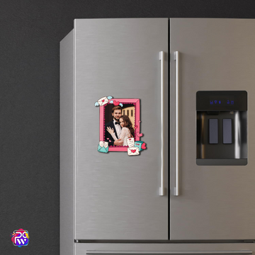 Personalized Photo Fridge Magnet – Keep Your Special Moments Close